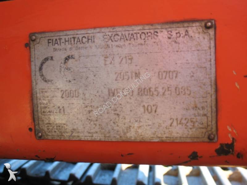 Escavatore cingolato hitachi ex 215 60