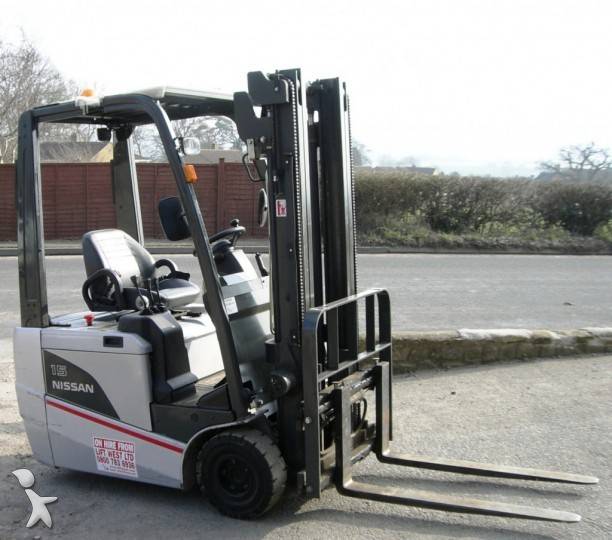 Nissan electric used forklift #2