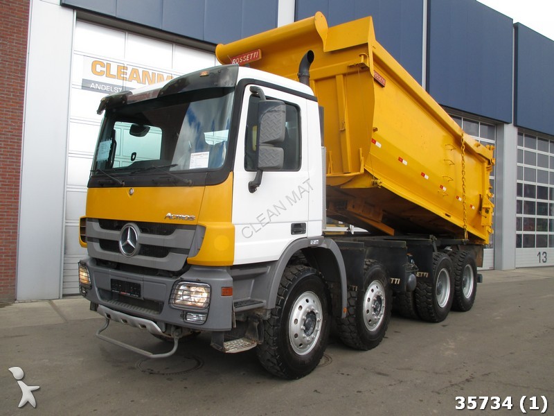 Used heavy tipper mercedes #2