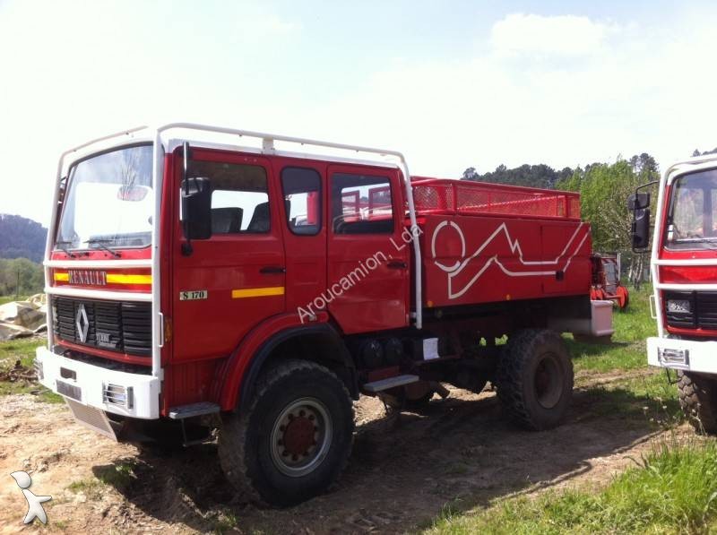 Camion Renault Pompiers Gamme S 170 4x4 Gazoil Euro 0 Occasion - N°1639084