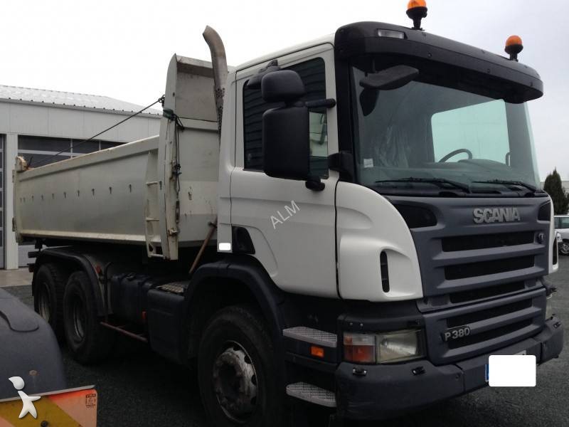 Camion Scania Bi-benne Marrel P 380 6x4 Euro 4 Occasion - N°1568884