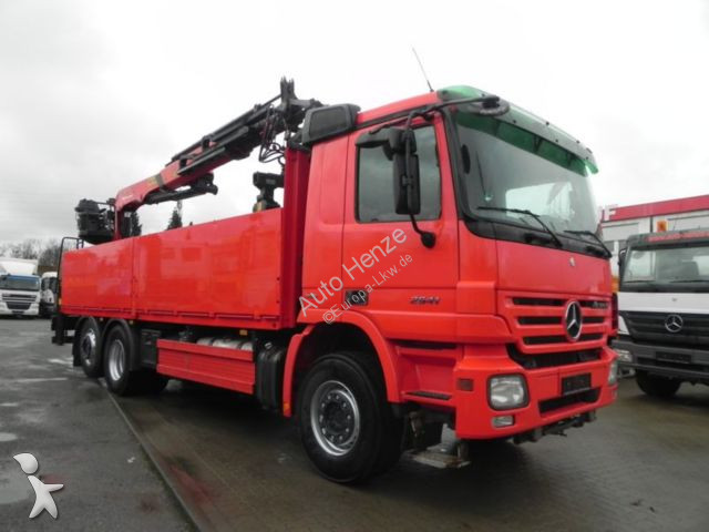 卡车 广告编号2531053 卡车 奔驰 actros 2641 l 6x2 pritsche heck