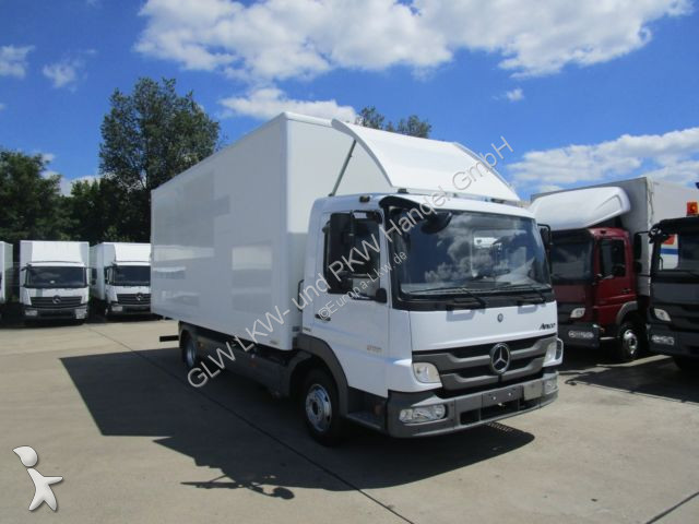 卡车 奔驰 厢式货车 atego iii 818 l koffer 6,10 m lbw 1,5 t*luft
