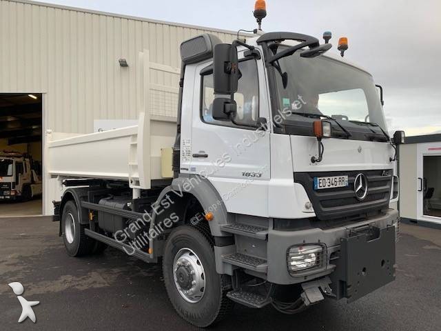 卡车 侧翻自卸车 二手 奔驰 axor 1833 a 4x4 marrel