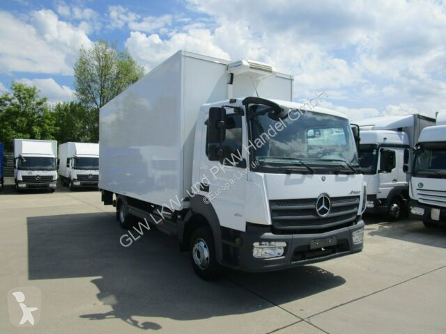 卡车 奔驰 厢式货车 atego iv 818 l kühlkoffer 6m lbw 1 t*thermo