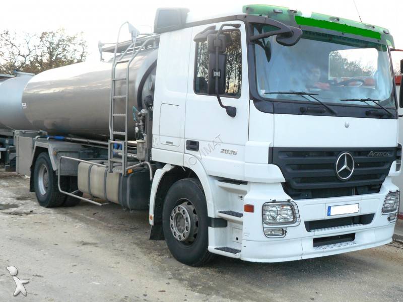 Camion citerne alimentaire mercedes #7