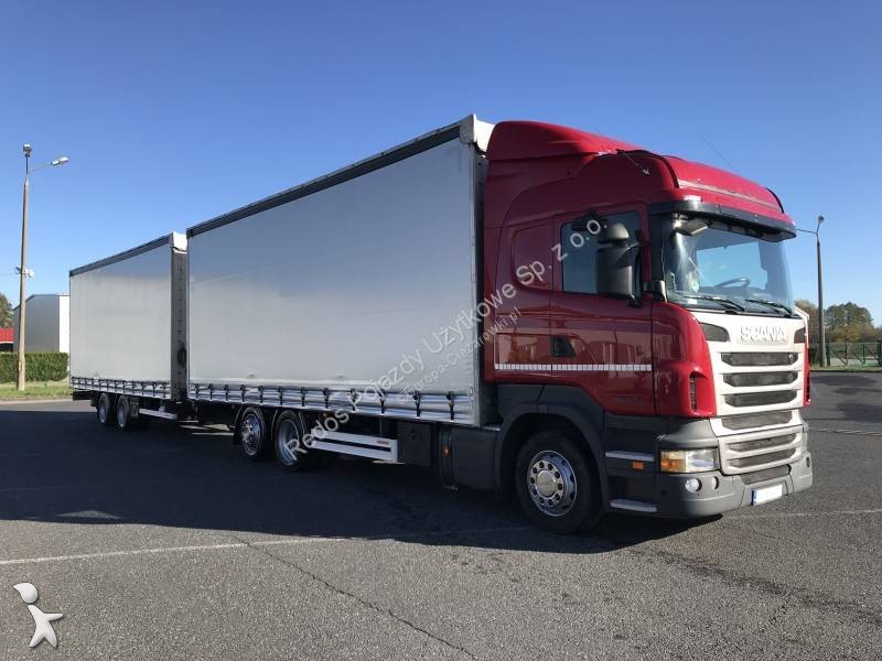 全挂牵引车 斯堪尼亚 侧帘式 滑动顶篷系统 r 440 6x2