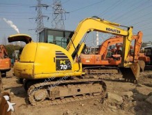 Komatsu Used Mini Tracked Excavator Komatsu PC70-8