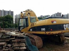 Caterpillar track excavator