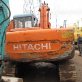 Hitachi track excavator