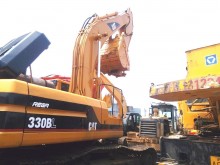 Caterpillar track excavator