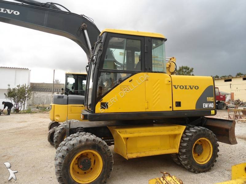 1 used Volvo Portugal wheel excavators for sale on Via Mobilis