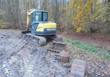 Yanmar track excavator