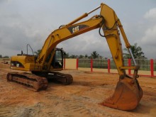 Caterpillar track excavator