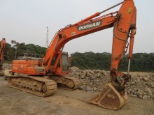 Doosan track excavator