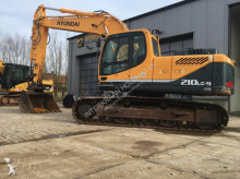 Hyundai track excavator