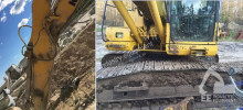 excavadora de cadenas Komatsu