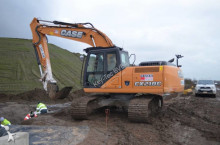 used track excavator