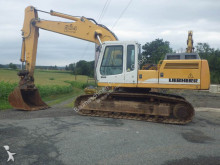 Liebherr track excavator