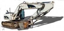 Caterpillar track excavator