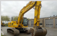Komatsu rail excavator