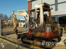 damaged mini excavator