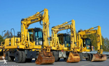 excavadora Komatsu PW 160 -7 / 16 Ton / Pług