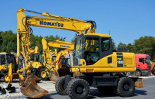 excavadora Komatsu PW 160 -7E0 / 16 Ton / Pług