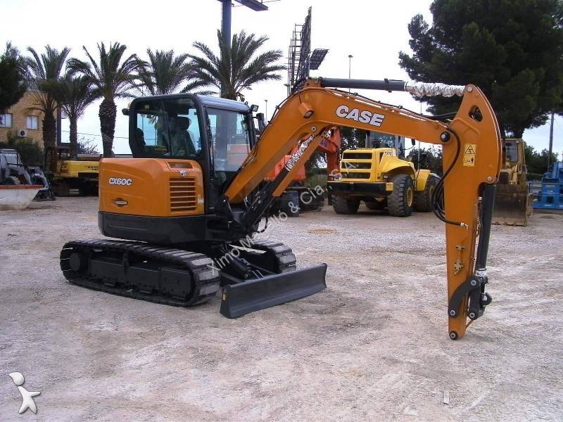 New Case mini excavator CX60 C n°2021718