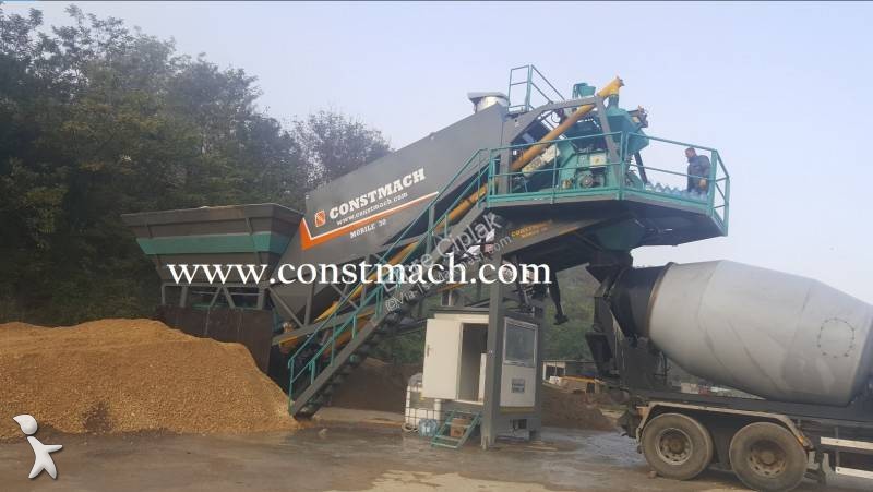 Vedeţi fotografiile Betoniera Constmach 30 m3/h ALL IN ONE CHASSIS - MOBILE CONCRETE PLANT