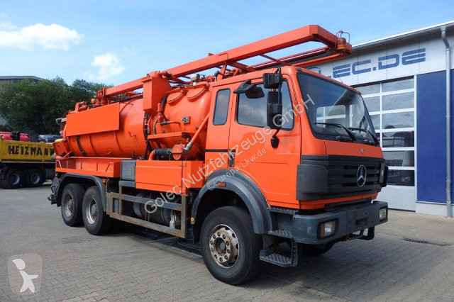 Bekijk foto's Gemeentevoertuig Mercedes 2631 6x4 Kanalreiniger mit Wasseraufbereitung