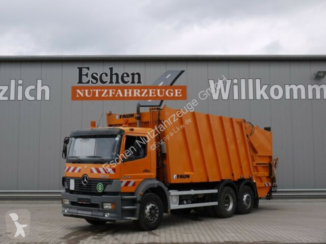 Voir les photos Engin de voirie Mercedes DB 2528 L, Atego, Faun Variopress 522