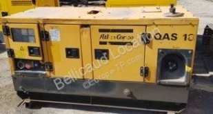 material de obra grupo electrógeno Atlas Copco