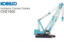 grue sur chenilles Kobelco