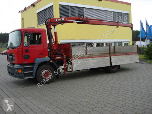 Voir les photos Grue MAN - 18.224 /4x2 18.224 4x2 mit Kran Hiab 102-2, 2x VORHANDEN!
