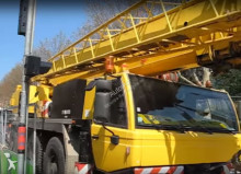 Faun mobile crane