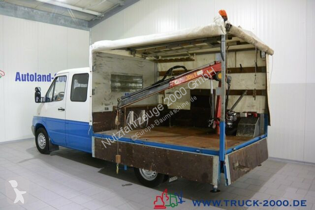 Voir les photos Véhicule utilitaire Mercedes Sprinter 313 6-Sitze Kran 750 KG grüne Plakette