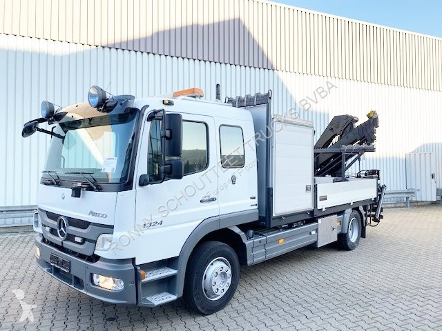 Voir les photos Camion Mercedes Atego 1324 4x2 Atego 1324 4x2 mit Heckkran Hiab XS 099 E-4 HiDuo, Funk