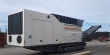 used waste shredder