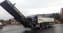 used waste shredder