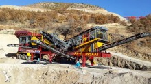 Fabo mck-60 mobile crushing screening plant | usine de concassage et criblage mobile 60-80 tph | hard stone