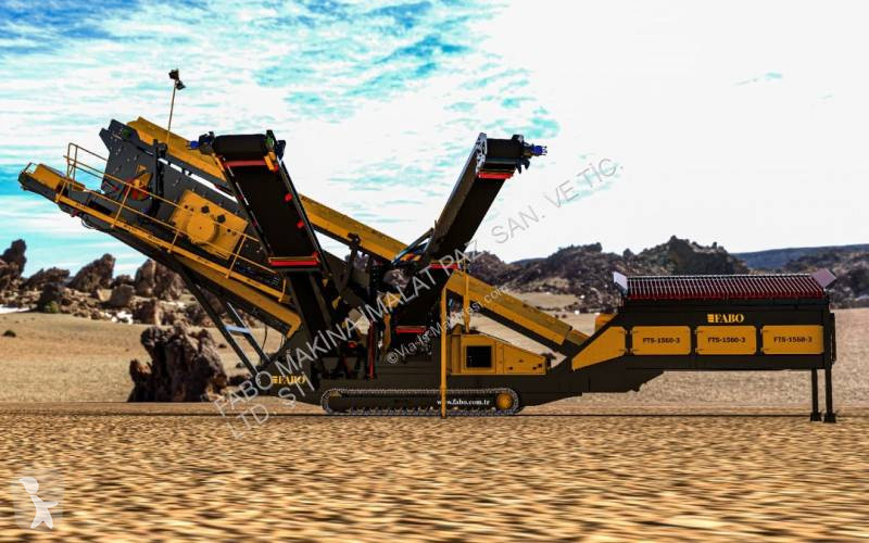 Vedeţi fotografiile Concasare, reciclare Fabo In Stock PRO 100 MOBILE CRUSHING & SCREENING PLANT***PRO-100 NOUVELLE GENERATION DE CONCASSAGE ET CRIBLAGE 180 TPH