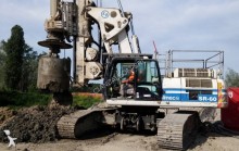 trivellazione, battitura, tranciatura carrello perforatore usata