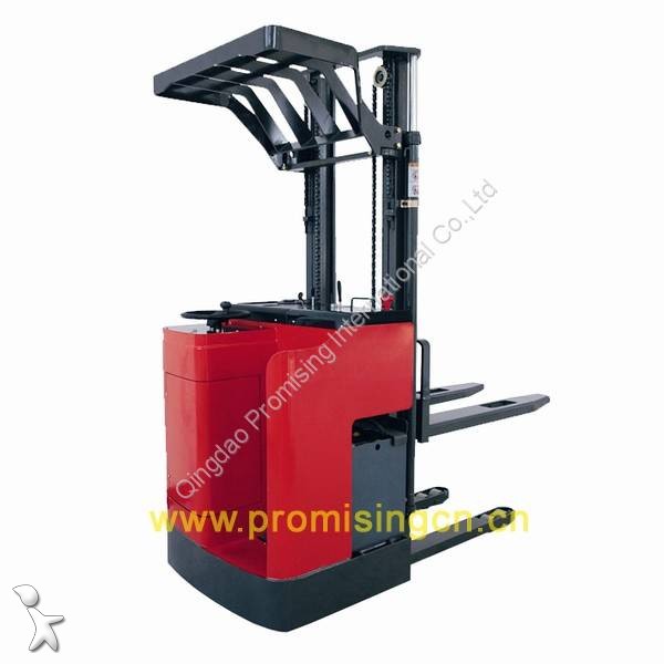 Vedere le foto Transpallet Dragon Machinery 1.5T Capacity Steering Wheel Electric Pallet Stacker TBE15-30