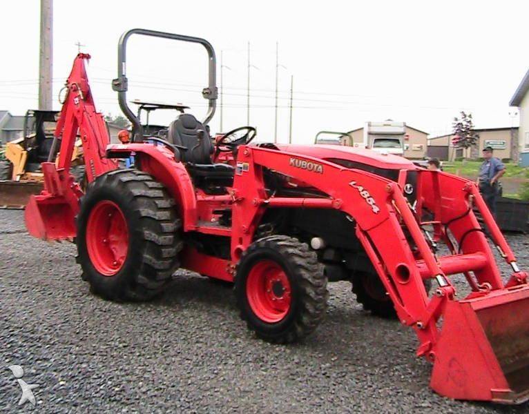 Used Kubota articulated backhoe loader L5240 n°123058
