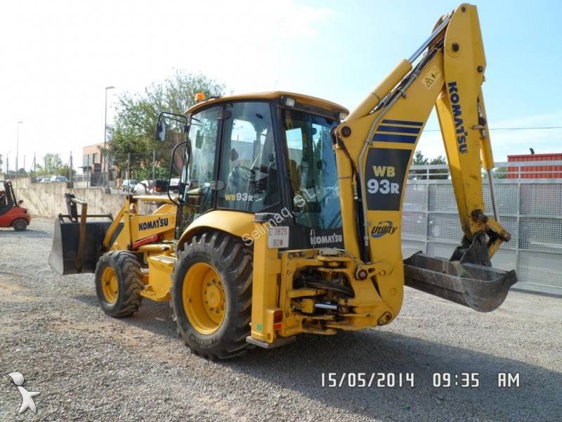Used Komatsu WB93R5 rigid backhoe loader n°1021483