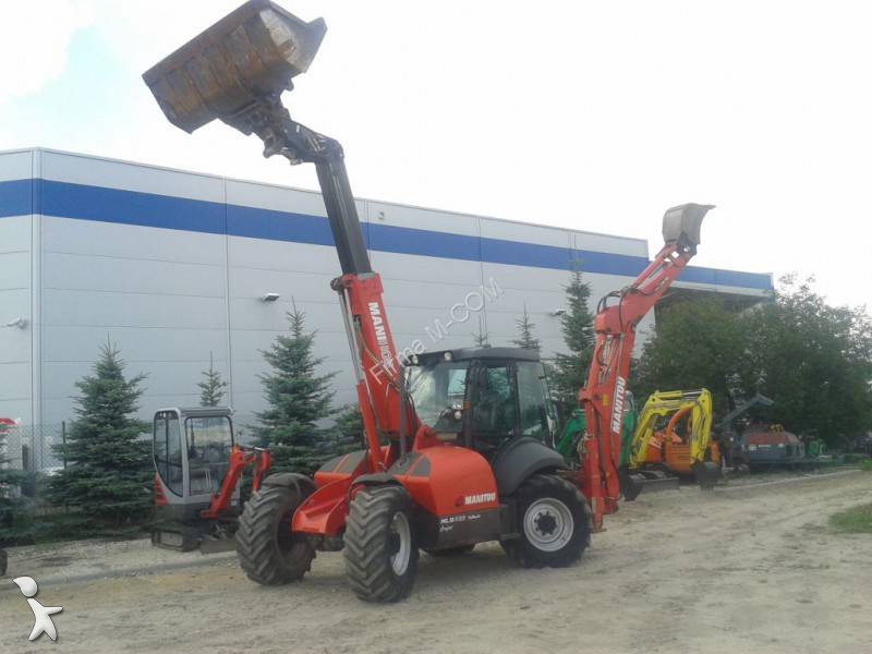 Used Manitou rigid backhoe loader MLB 625 n°1153611