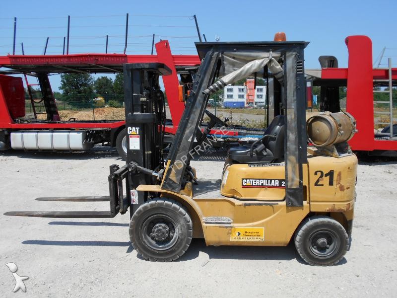 柴油叉车 二手 卡特彼勒 gp 25k - 信息n°1326896