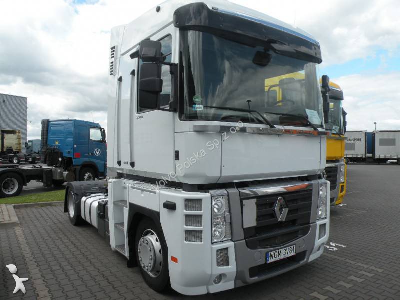 牵引车 低底盘的 二手 雷诺 magnum 480 dxi 柴油