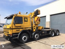 cabeza tractora Scania 112 360 8x4 - Crane 60 T/m - Full steel